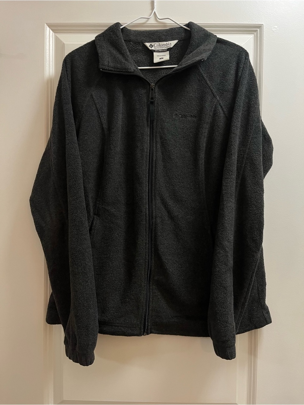 Columbia Charcoal Full-Zip Sweatshirt